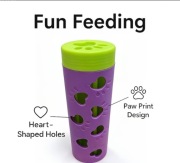 Wielofunkcyjna Zdejmowana Zabawka dla Zwierząt do Powolnego Karmienia