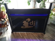 aluminowy bardzo lekki składany stół dla dj -a