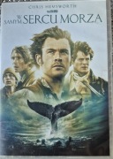 W SAMYM SERCU MORZA. CHRIS HEMSWORTH.  DVD