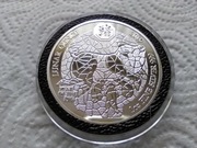 Lunar Rok Świni Proof 2019 -1oz Ag 999 Real Foto