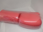 Plastikowy zestaw turystyczny podróżny czerwony