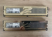 Pamięć RAM 4GB OCZ 2x2GB PC2 8500 Gold Series OCZ2G10664GK