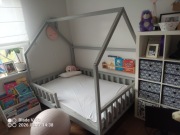 Rewelacyjne na zamówienie łózko dziecięce 190x130 sprzedam Wrocław okazja