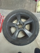 2 opony zimowe bez felg 245/40/R17 Kumho  6mm bieżnika