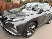 Hyundai Tucson (IV gen) 2021r, 1,6 GDI, manualna skrzynia biegów, zielony 