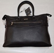 Wittchen - NOWA Torba na laptopa 13” z poziomą kieszenią czarna