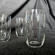 Zabytkowe szklanki long drink do drinków PRL KROSNO 290 ml. Odbiór Warszawa