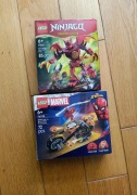 LEGO Marvel 76335 Spider-Man kontra Ghost Rider i Ninjago 71851 mech Kaia