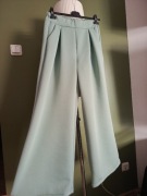 Szerokie spodnie masełko rozmiar s-m 