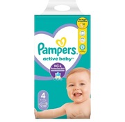 Pieluszki Pampers Active Baby Rozmiar 4 132 szt