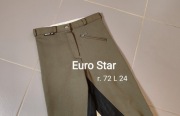 Euro Star - Bryczesy do jazdy konnej - rozmiar 72 L 24 (34) - khaki