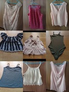 Zestaw 9 koszulek na ramiączkach S/M