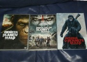 Planeta Małp 1-3 Komplet DVD