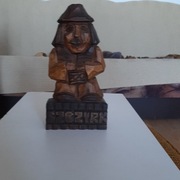 Figurka z drewna - góral