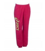 ASICS RÓŻOWE DZIECIĘCE SPODNIE DRESOWE NA 152 CM (WYS DZIECKA) 33 W PASIE
