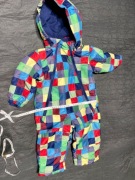 Kombinezon zimowy Lupilu, kolorowy, rozmiar 74/80