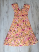 Żółta sukienka damska Rainbow 40/42