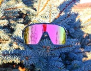 Okulary samościemniające sportowe fotochrom UV Unisex różowe /#45