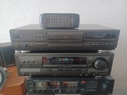 Amplituner technics i cd w cd nowy laser. 