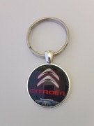 Brelok , breloczek , wypukłe szkło.. Citroen 
