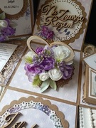 Personalizowana pamiątka ślubna handmade exploding box na ślub