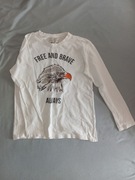 T-shirt dla chłopca z długim rękawem Zara Boys r. 134