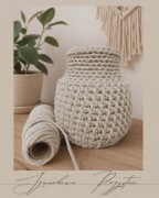 Wazon ze sznurka boho | HANDMADE | Naturalny styl