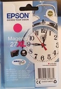 Tusz Epson 27XL Cyan oryginalny zapakowany