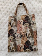 T K Maxx shopping bag torba torebka na zakupy psy dogs Labrador szczeniaki