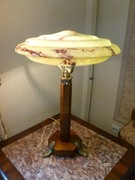 STARA OKAZAŁA LAMPA SALONOWA. GABINETOWA art deco 