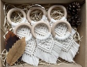 Obrączki na serwetki pierścienie boho prezent