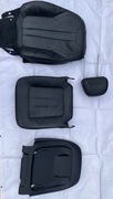 Poszycie fotela czarne lewy przód bmw x5 f15
