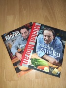Zestaw książek MICHEL MORAN DORADCA SMAKU TOM 1 i 2, +Gratis Czas na Włochy