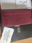 Etui portfelowe OCASE Samsung Galaxy S21 Ultra bordowe