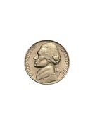 USA 5 centów Jefferson Nickiel 1962 rok