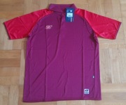 Koszulka polo Zina Vasco Senior bordowa rozm. S