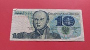 Banknot 10 złotych 1982 r Seria R