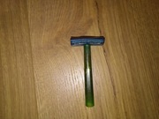 Maszynka aparat do golenia Polgal AG-4 niebieski zielony PRL ręczna