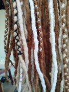 Dredy wełniane  46szt