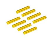 LEGO TECHNIC 4519 6130007 Oś 3L żółty - 8 szt