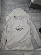 Bluza Adidas Rozmiar M Kremowa Logo Crewneck Adidas