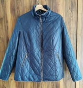 Kurtka,granatowa, lekka, przejściowa, z lamówką, rozm. 44