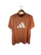 Koszulka Adidas łososiowa duże logo L XXL