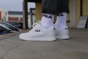 FILA Woman białe sneakersy 100% skóra