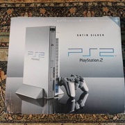 PS2 FAT SCPH-5003 SILVER BOX NUMERY GRUBA SREBRNA