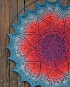Mandala szydełkowa Efemeryda