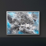 Olej, struktura, płotno 50cmx70cm. MONIKA SEROKA