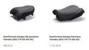 Kanapa, siedzenie Yamaha Tracer 900 GT, comfort, komfortowe kanapy