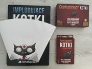 Eksplodujące kotki + wersja dla 2 graczy + implodujące kotki