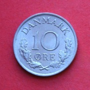 10  Ore  1962  CS  r  -    Dania   Fryderyk IX  stan !!